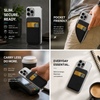 Magnetic Charger Wallet – 5000mAh Portable Power Bank