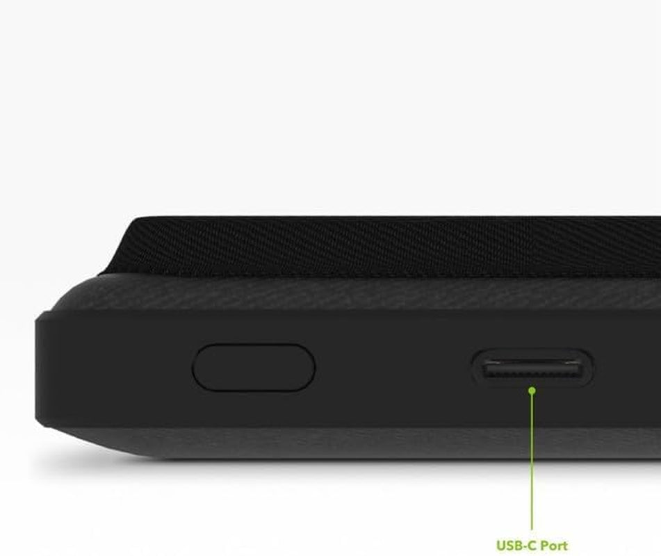 AmpUp Magnetic Charger Wallet – 5000mAh Portable Power Bank